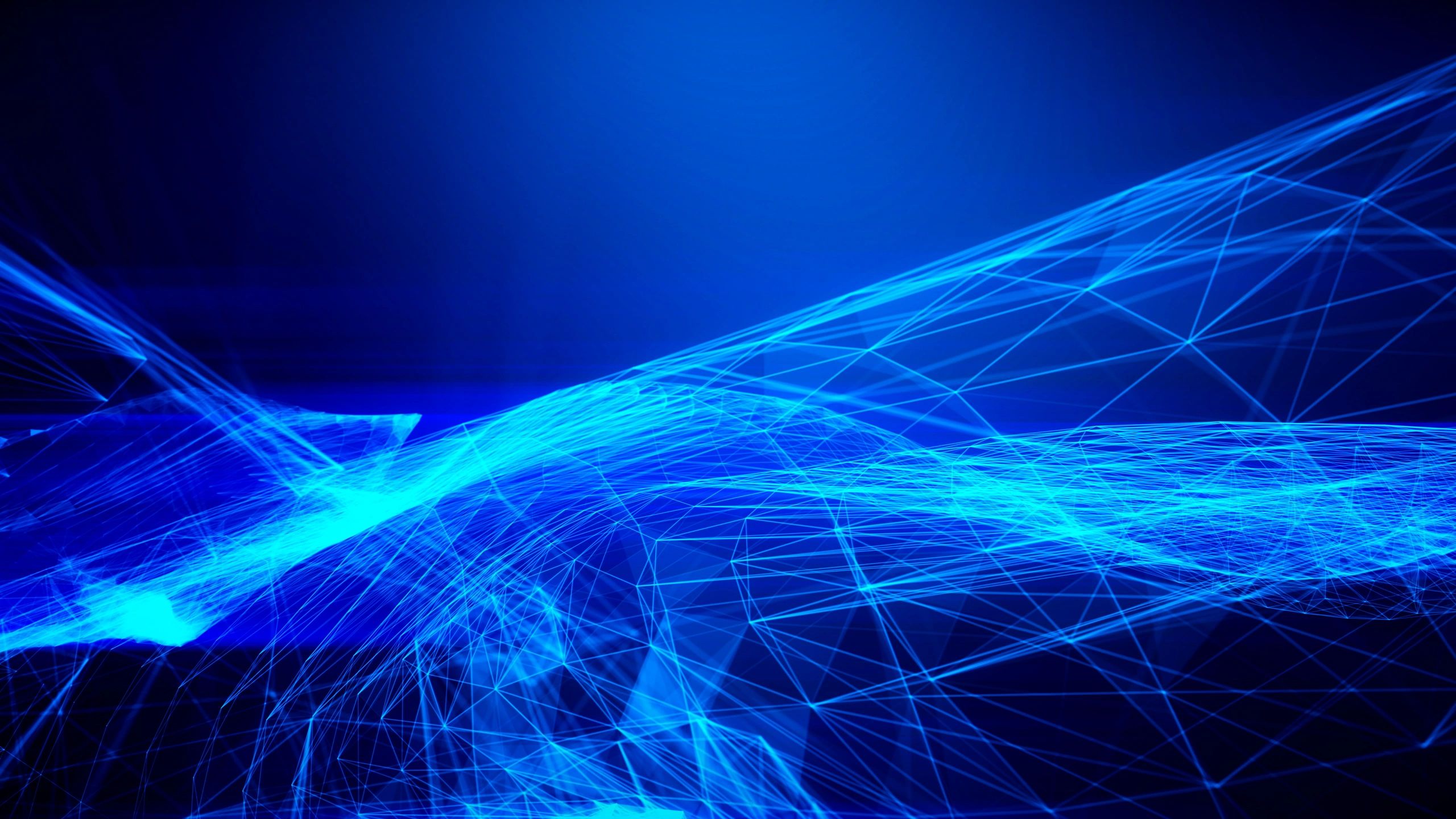 Abstract digital network background