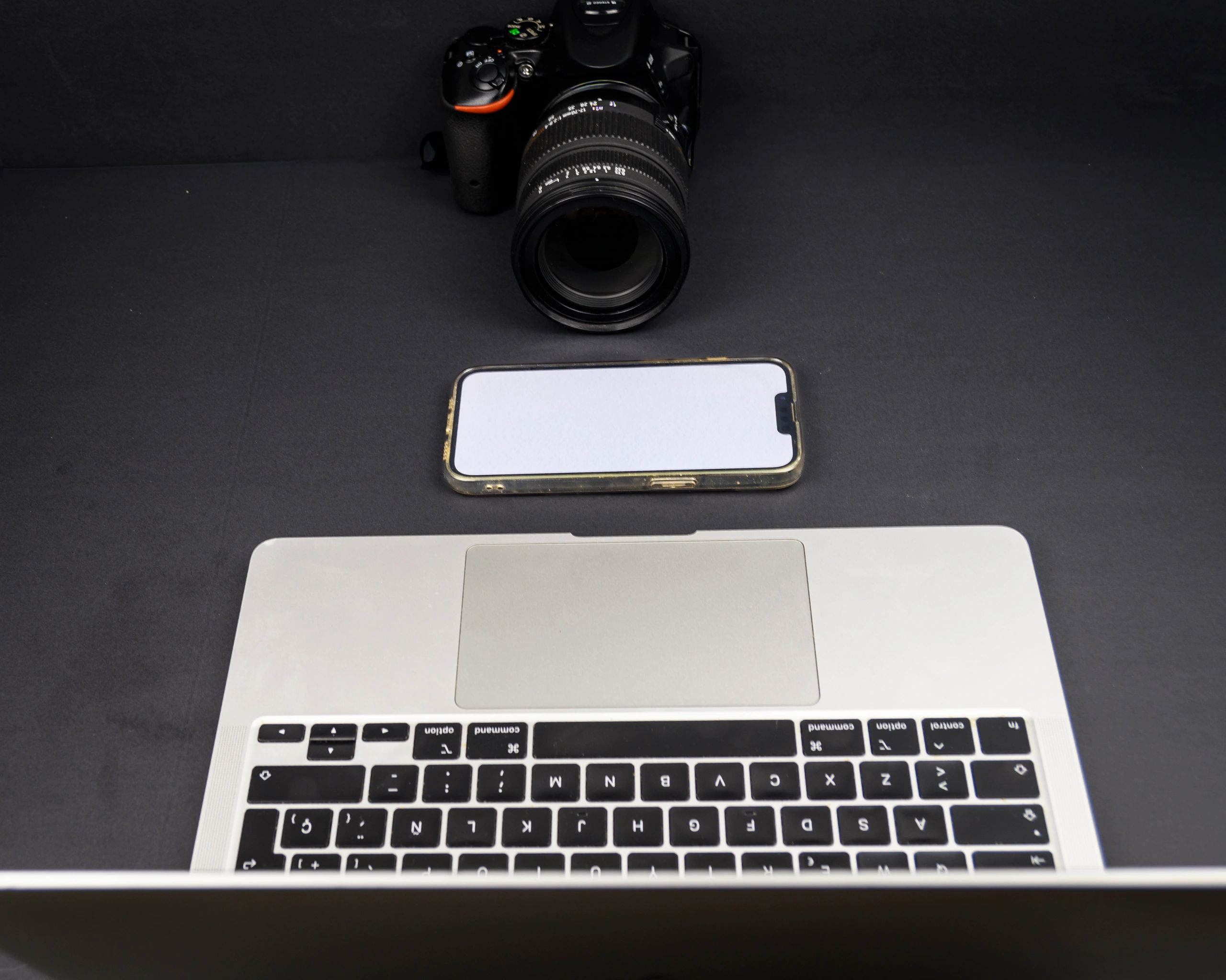 Workspace setup for content creation
